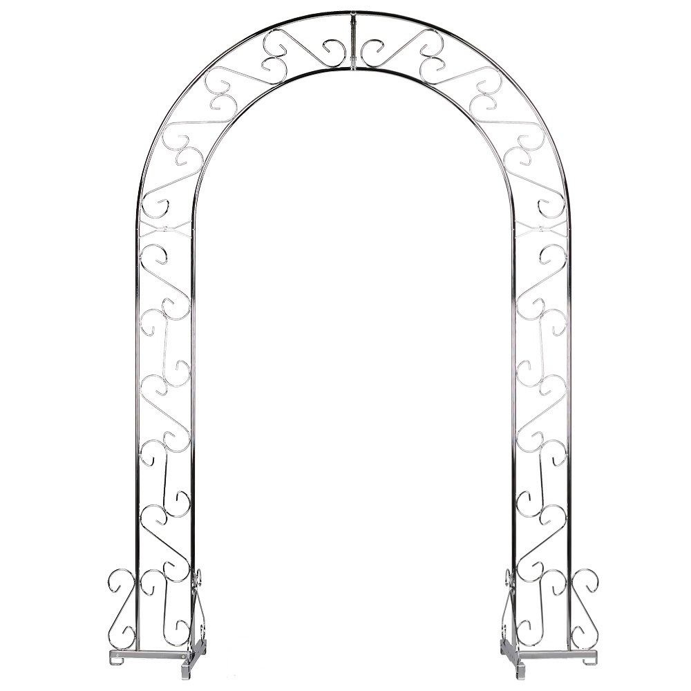 Arch, Silver, Traditional - American Party RentalAmerican Party Rental